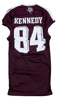 2014 Malcome Kennedy Game Used Texas A&M Home Jersey